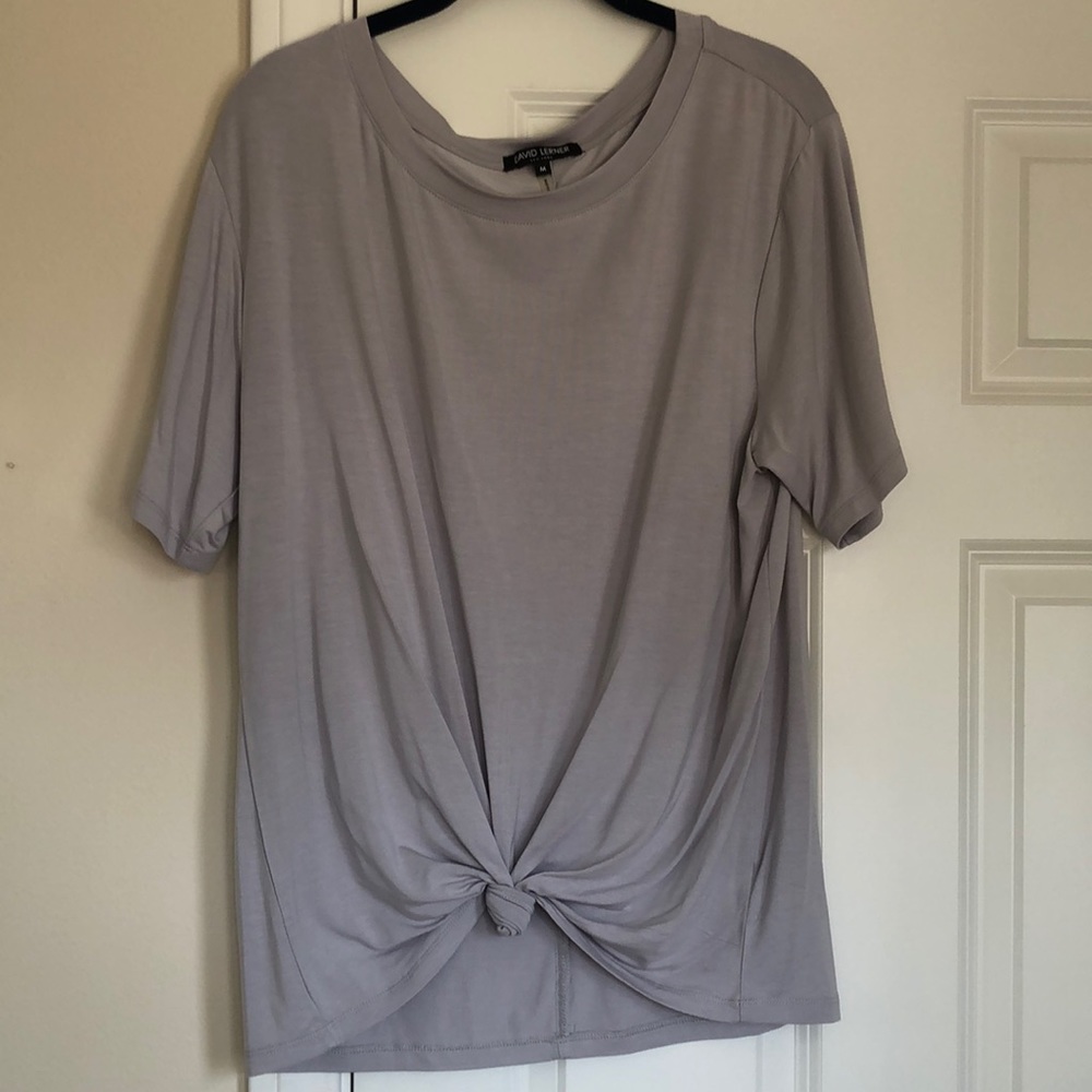 David Lerner Stretchy Tee NWOT Sz M